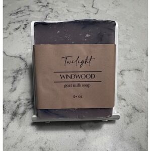 Windwood Twilight Goat Milk Soap 4 oz Natural Handmade Lavender Scented New